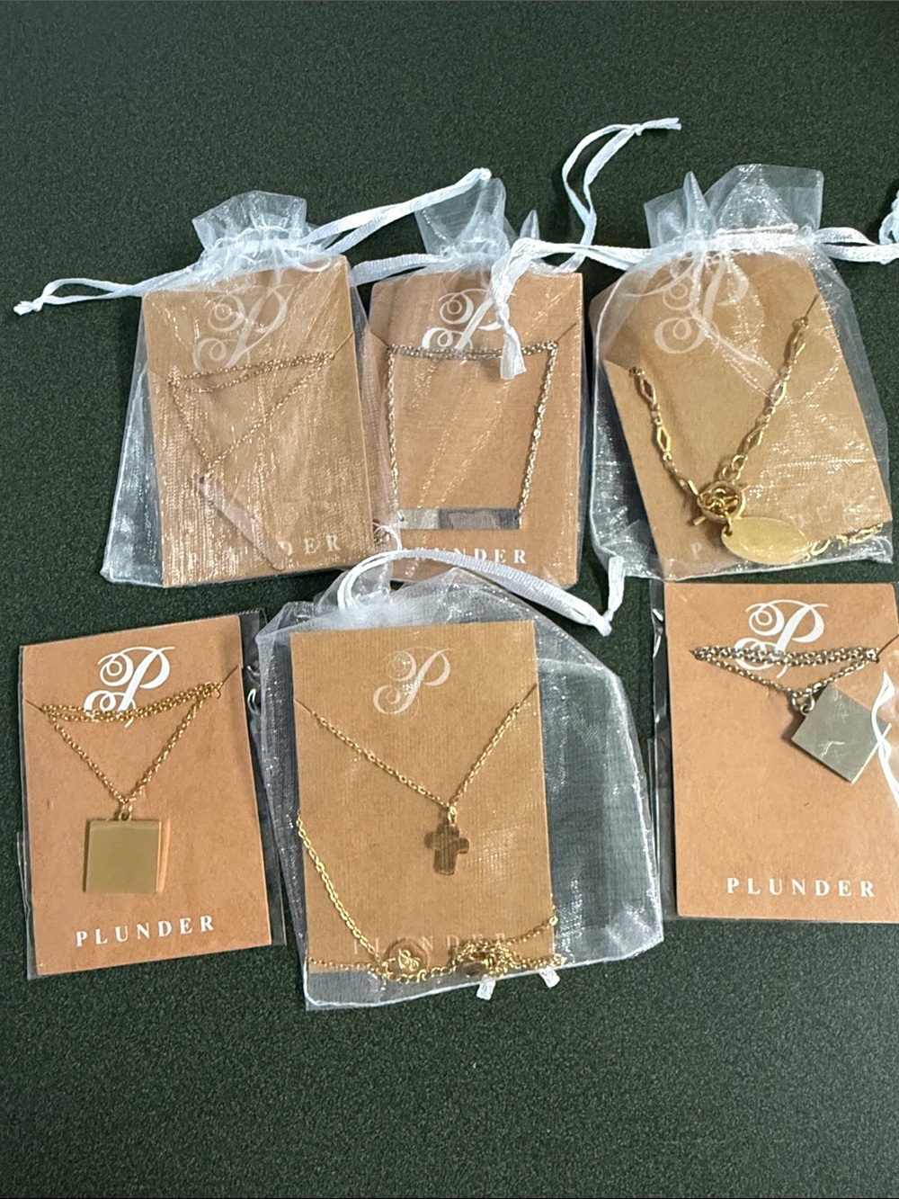Plunder Gold-Tone Mixed Charm Layered Necklace Bundle - Picture 8 of 8